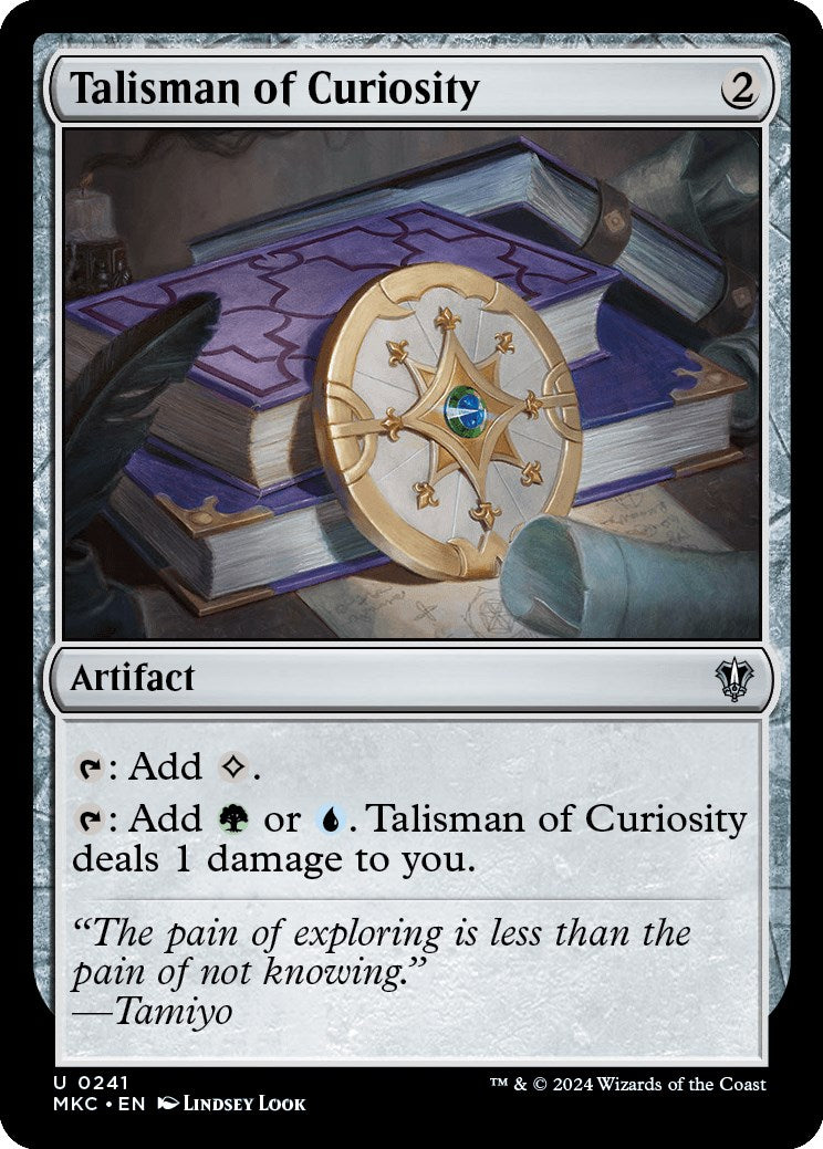Talisman of Curiosity [Murders at Karlov Manor Commander] | Good Games North