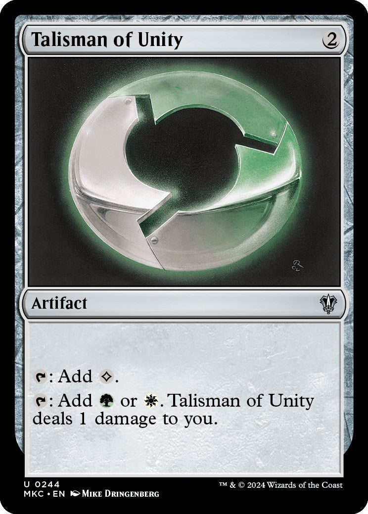 Talisman of Unity [Murders at Karlov Manor Commander] | Good Games North