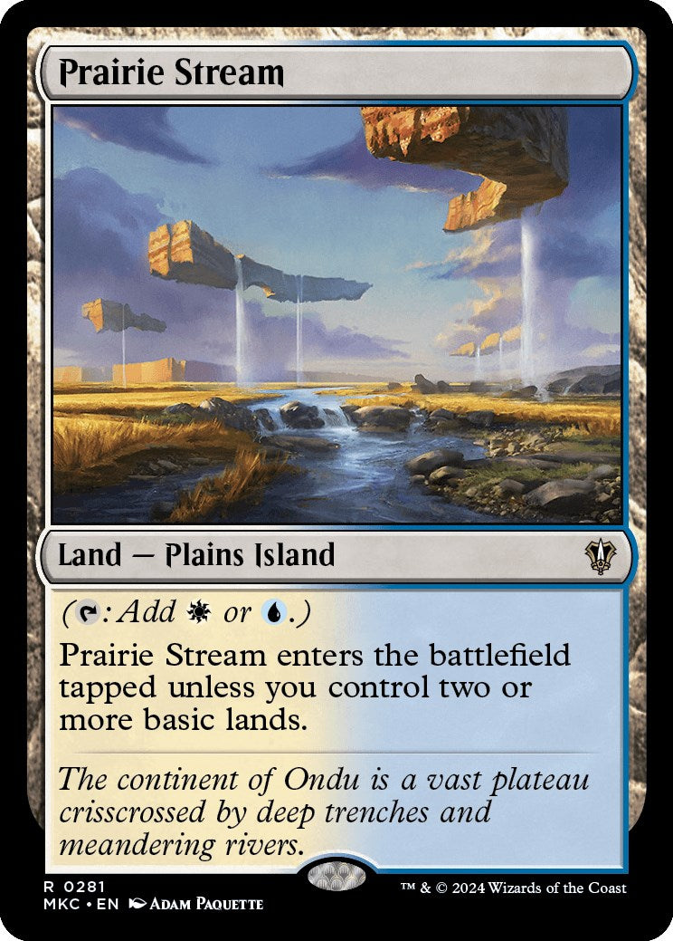 Prairie Stream [Murders at Karlov Manor Commander] | Good Games North