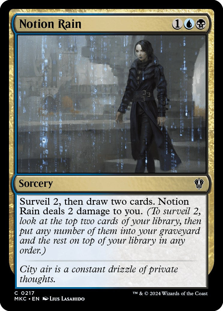 Notion Rain [Murders at Karlov Manor Commander] | Good Games North