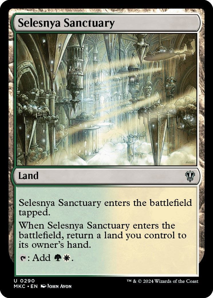 Selesnya Sanctuary [Murders at Karlov Manor Commander] | Good Games North