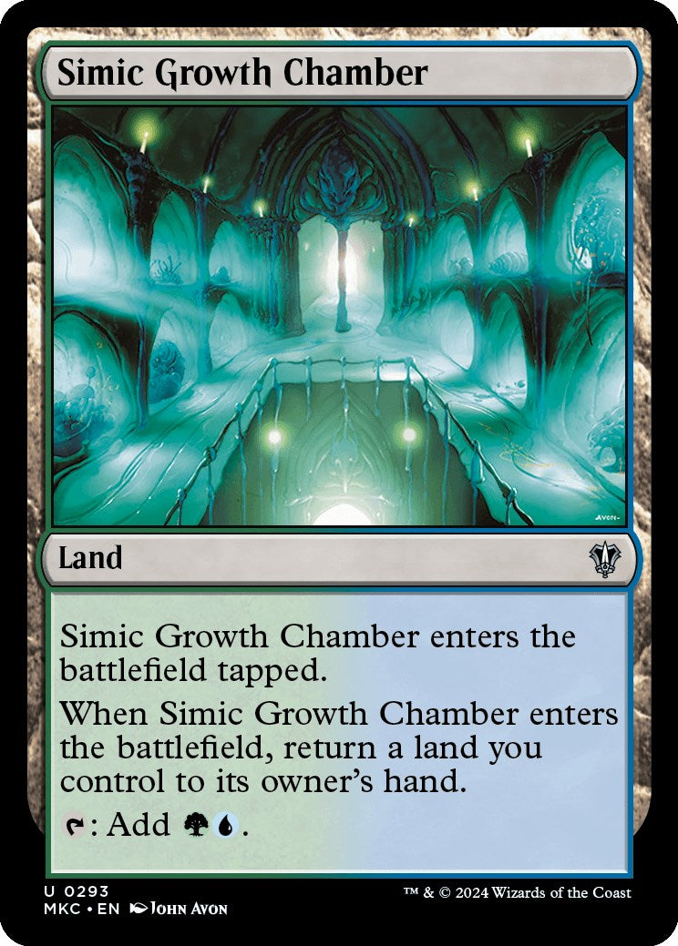 Simic Growth Chamber [Murders at Karlov Manor Commander] | Good Games North