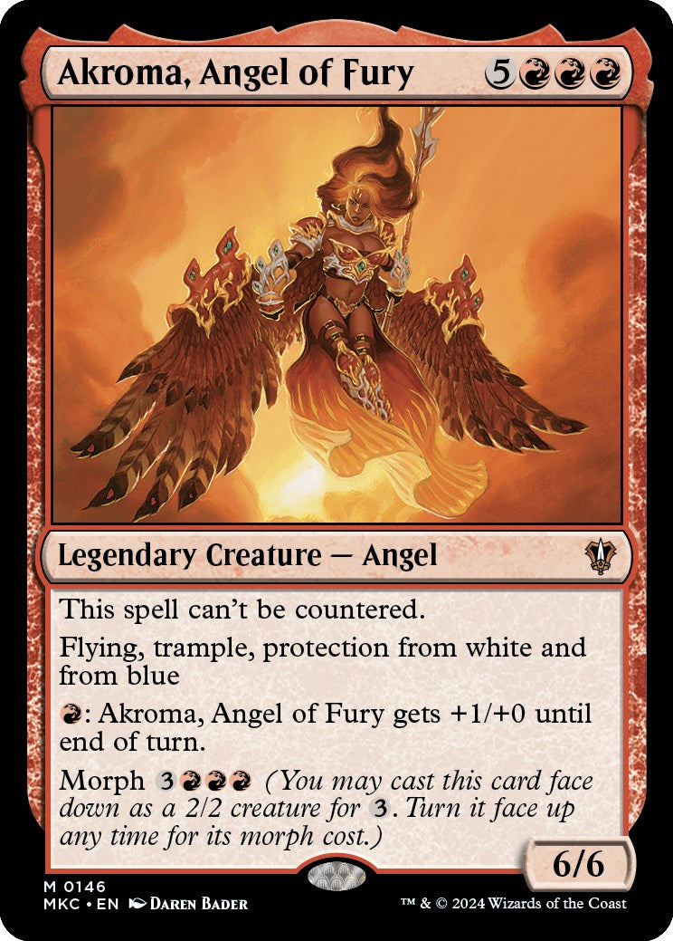 Akroma, Angel of Fury [Murders at Karlov Manor Commander] | Good Games North
