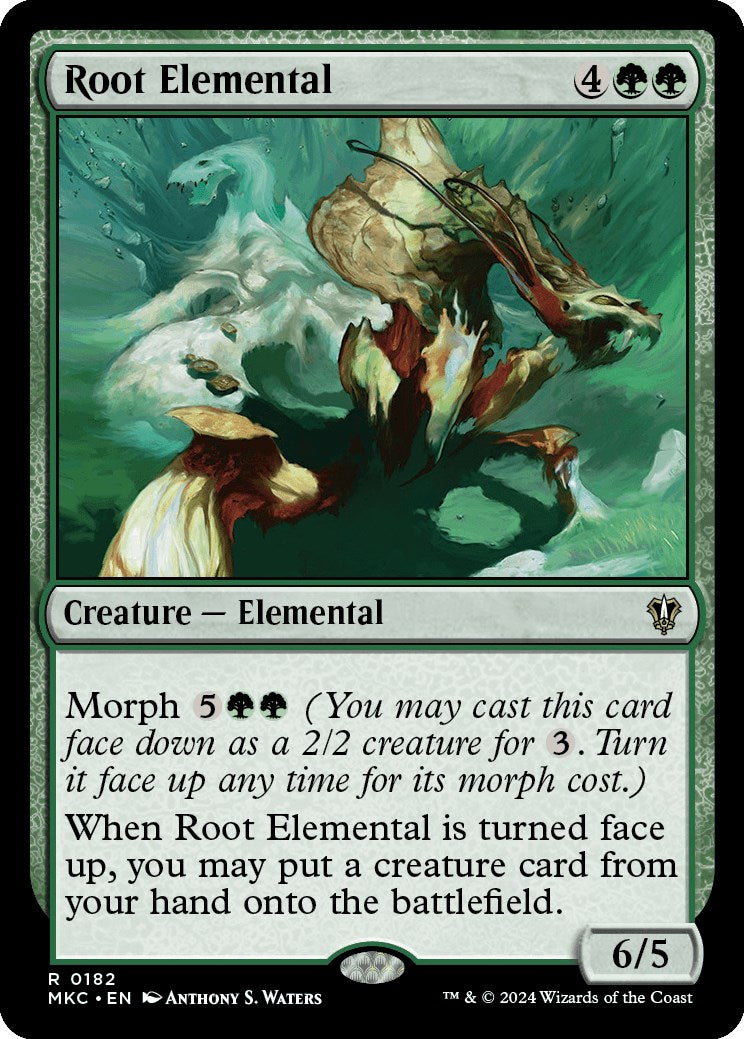 Root Elemental [Murders at Karlov Manor Commander] | Good Games North
