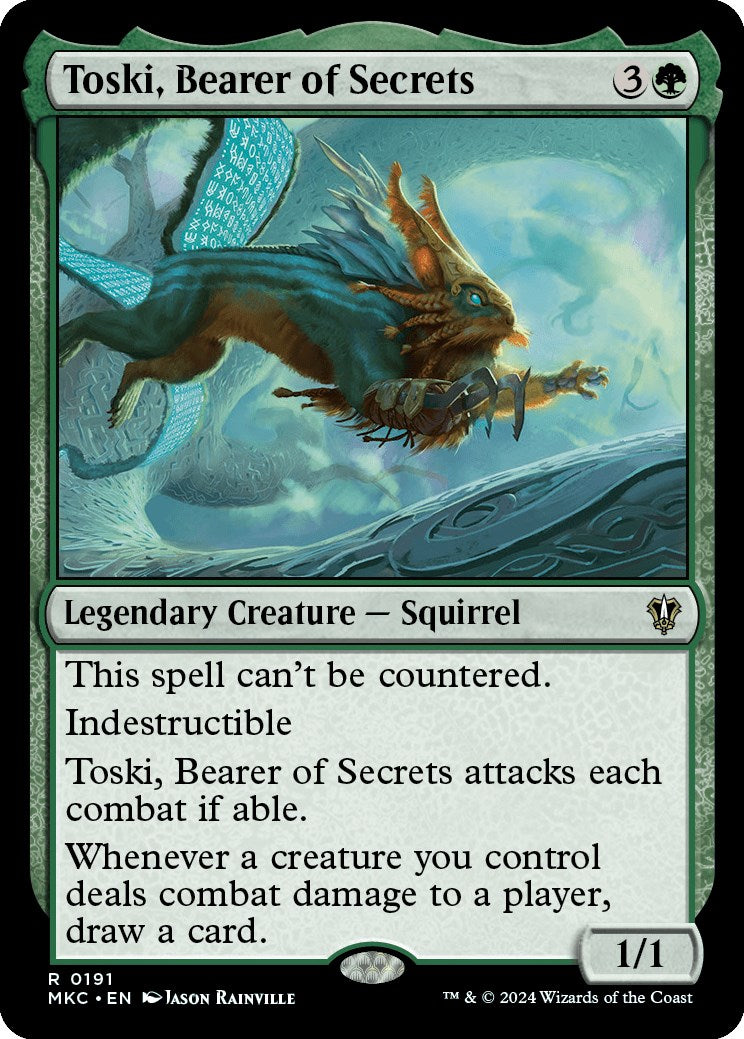 Toski, Bearer of Secrets [Murders at Karlov Manor Commander] | Good Games North
