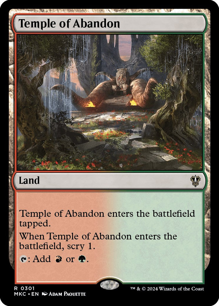 Temple of Abandon [Murders at Karlov Manor Commander] | Good Games North