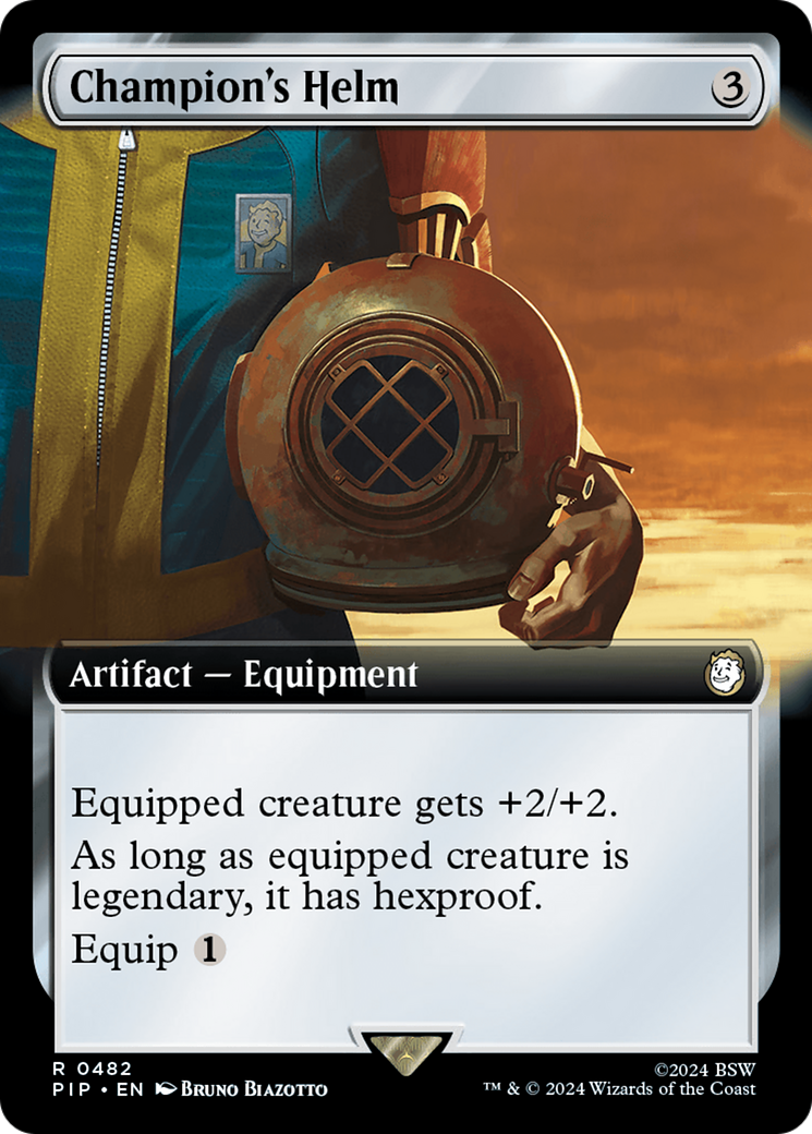 Champion's Helm (Extended Art) [Fallout] | Good Games North