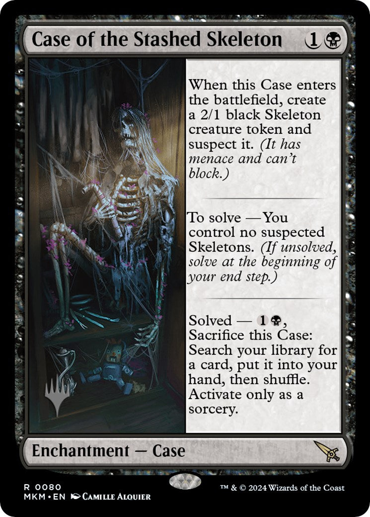 Case of the Stashed Skeleton (Promo Pack) [Murders at Karlov Manor Promos] | Good Games North