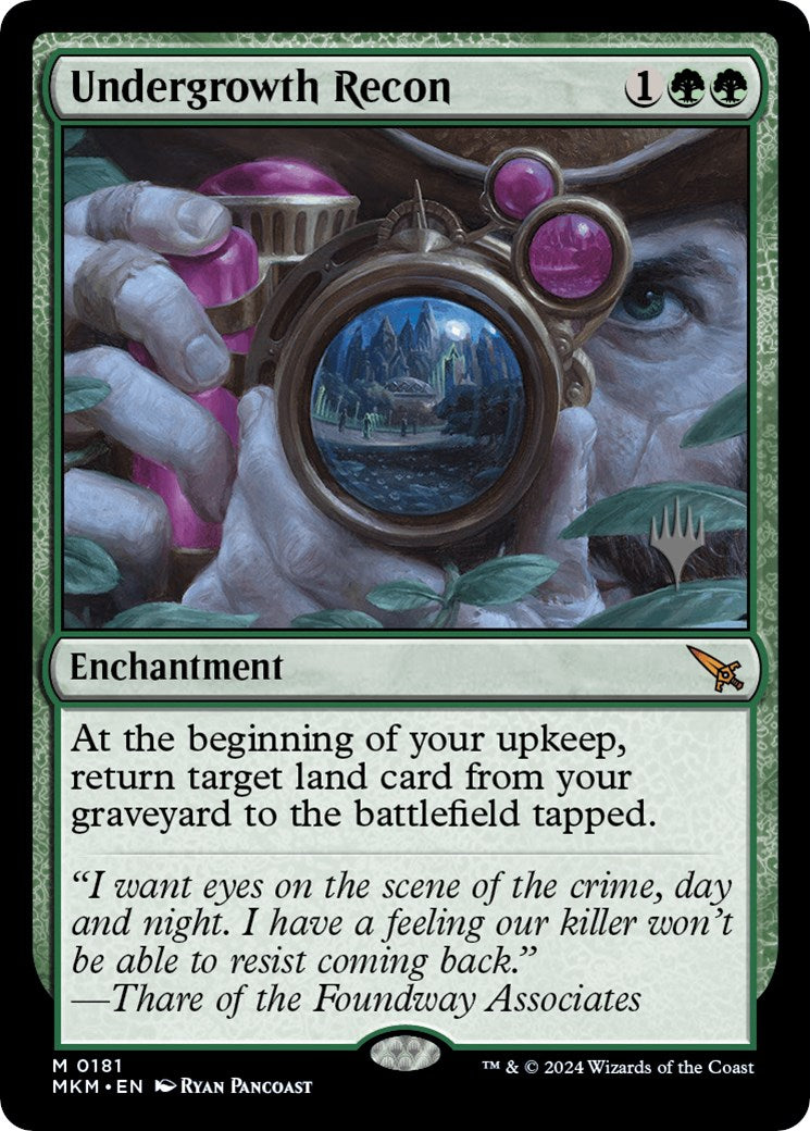 Undergrowth Recon (Promo Pack) [Murders at Karlov Manor Promos] | Good Games North