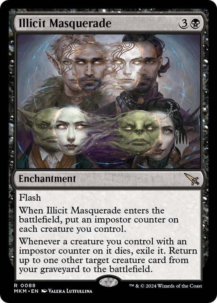 Illicit Masquerade (Promo Pack) [Murders at Karlov Manor Promos] | Good Games North