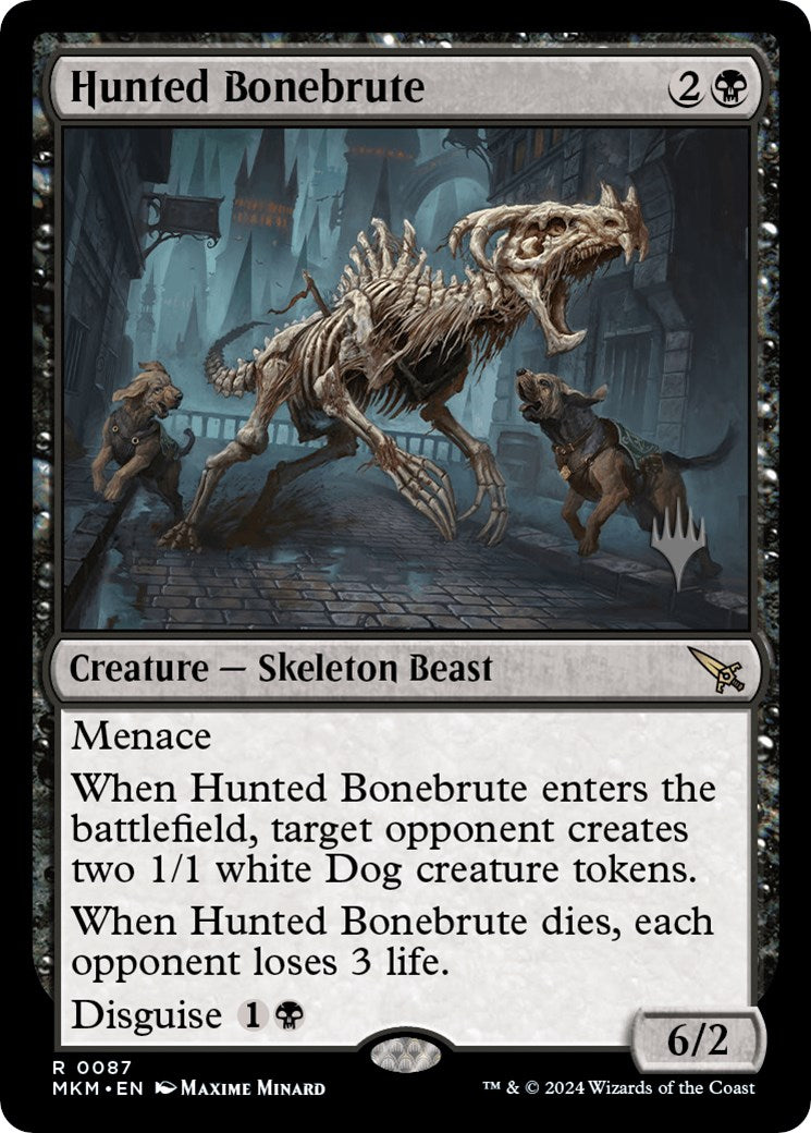 Hunted Bonebrute (Promo Pack) [Murders at Karlov Manor Promos] | Good Games North