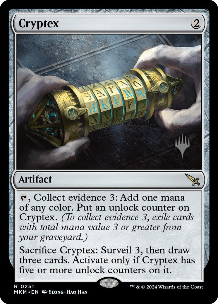 Cryptex (Promo Pack) [Murders at Karlov Manor Promos] | Good Games North