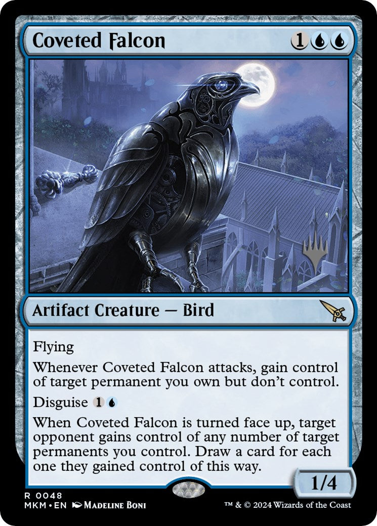 Coveted Falcon (Promo Pack) [Murders at Karlov Manor Promos] | Good Games North