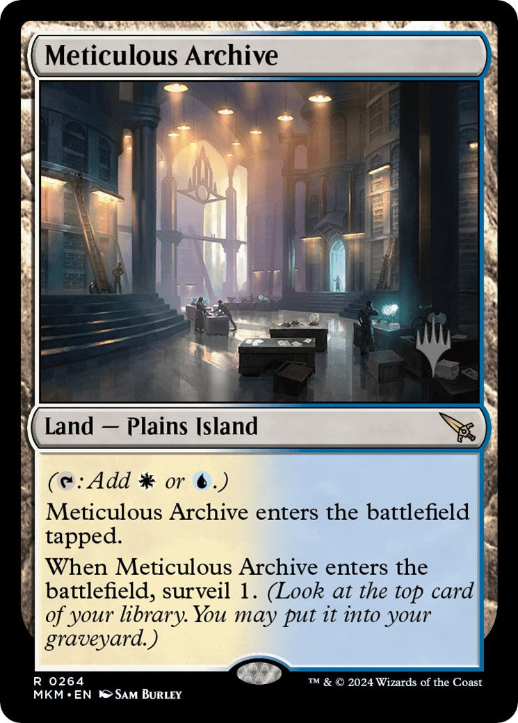 Meticulous Archive (Promo Pack) [Murders at Karlov Manor Promos] | Good Games North