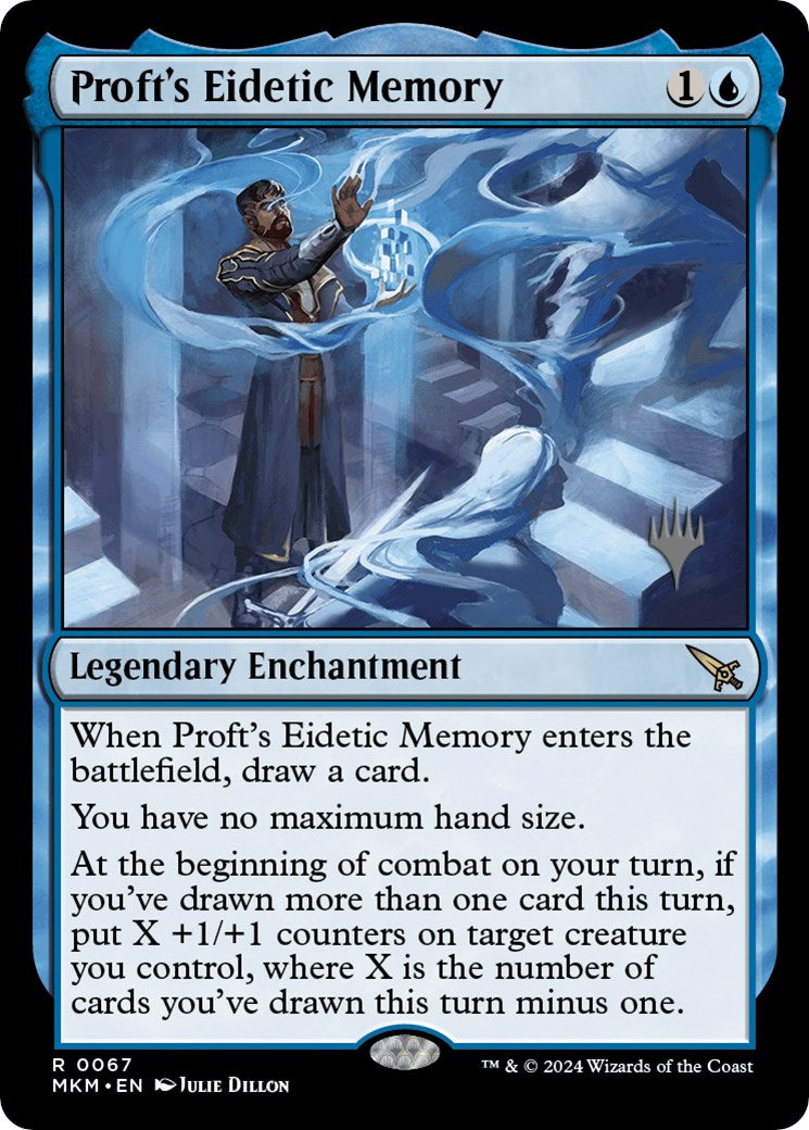 Proft's Eidetic Memory (Promo Pack) [Murders at Karlov Manor Promos] | Good Games North
