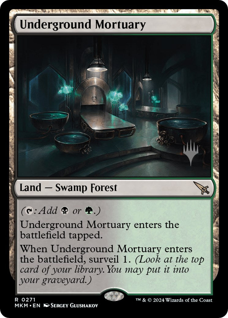 Underground Mortuary (Promo Pack) [Murders at Karlov Manor Promos] | Good Games North