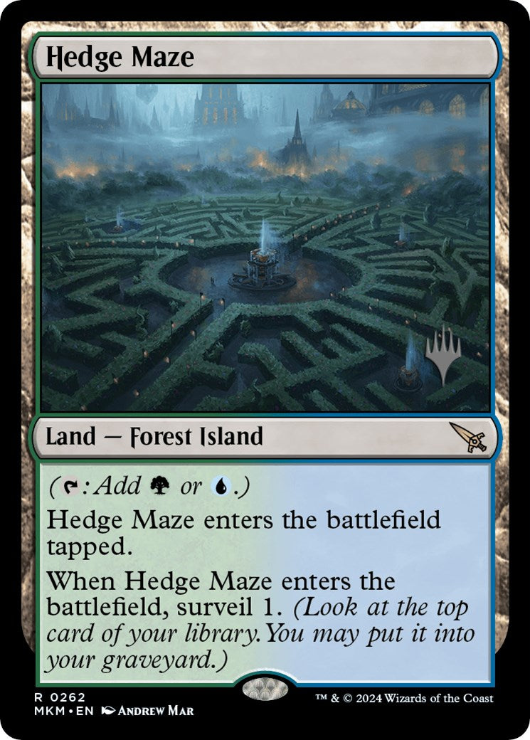 Hedge Maze (Promo Pack) [Murders at Karlov Manor Promos] | Good Games North