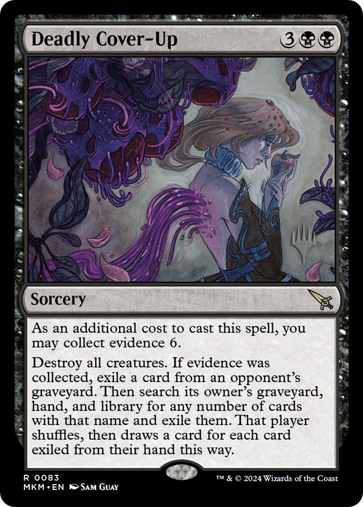 Deadly Cover-Up (Promo Pack) [Murders at Karlov Manor Promos] | Good Games North