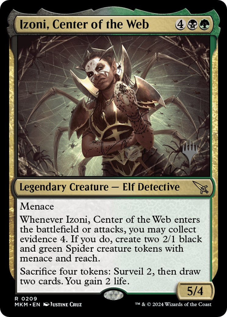 Izoni, Center of the Web (Promo Pack) [Murders at Karlov Manor Promos] | Good Games North