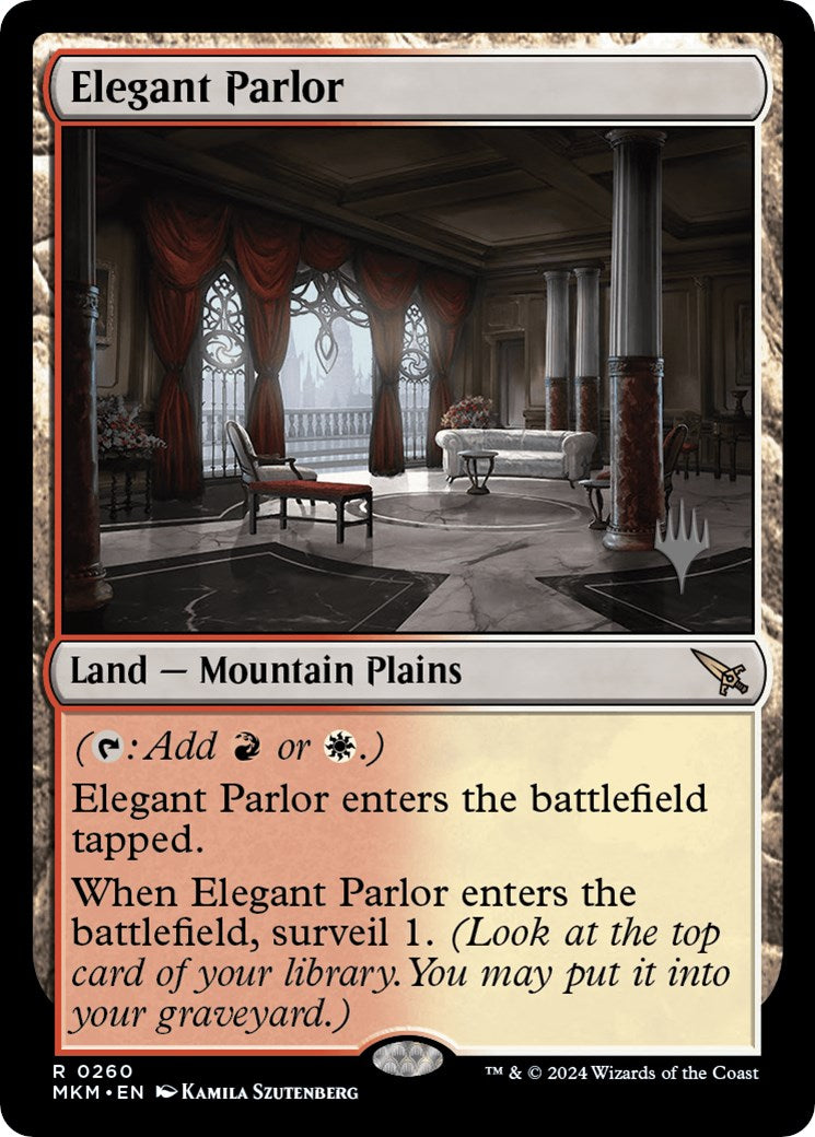 Elegant Parlor (Promo Pack) [Murders at Karlov Manor Promos] | Good Games North