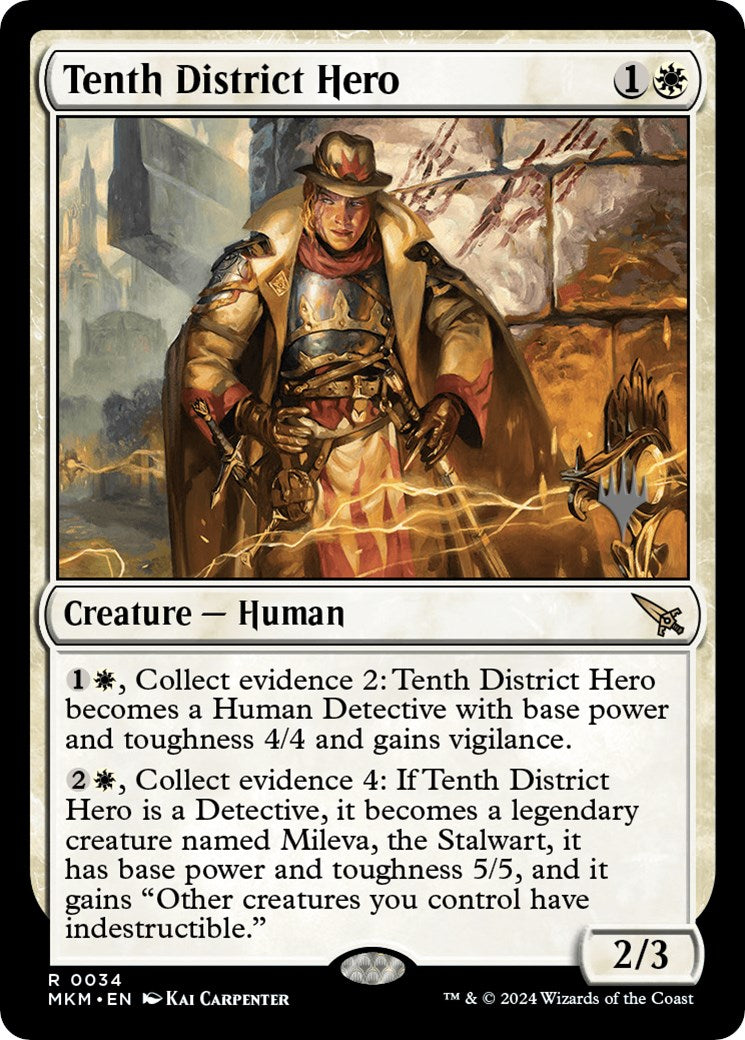 Tenth District Hero (Promo Pack) [Murders at Karlov Manor Promos] | Good Games North