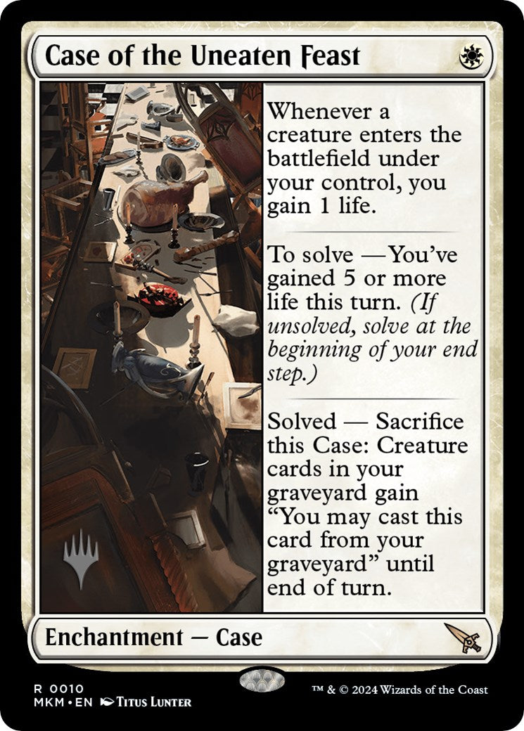Case of the Uneaten Feast (Promo Pack) [Murders at Karlov Manor Promos] | Good Games North