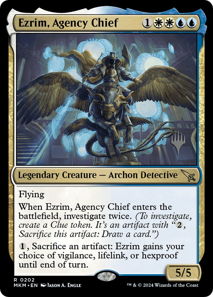 Ezrim, Agency Chief (Promo Pack) [Murders at Karlov Manor Promos] | Good Games North
