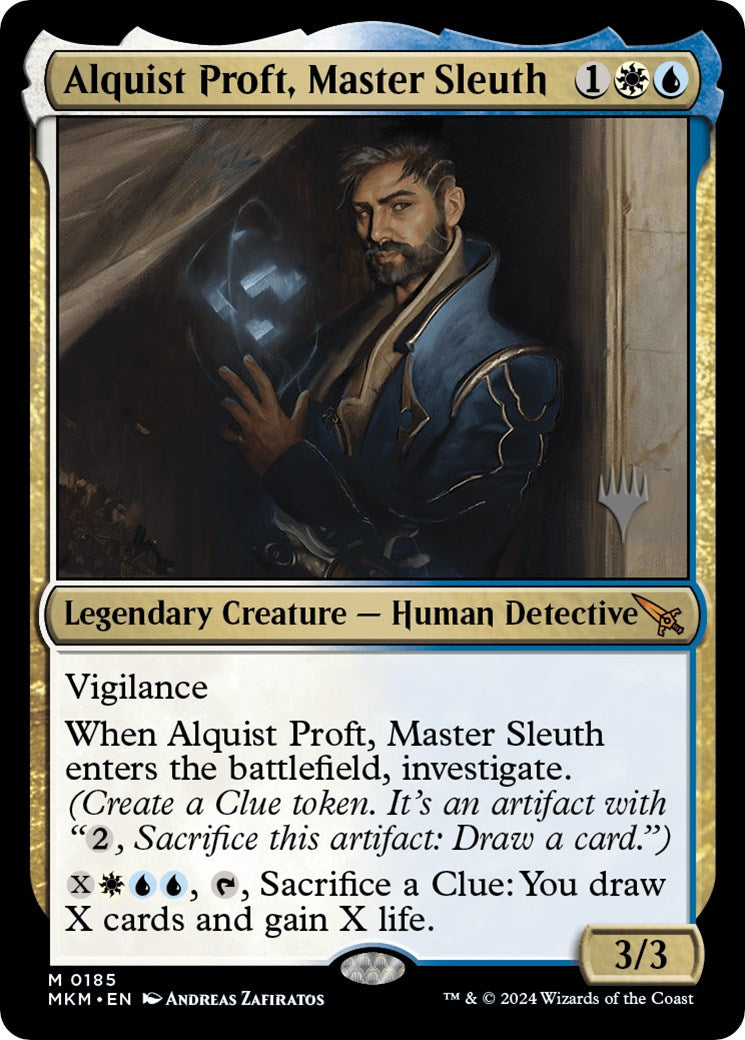 Alquist Proft, Master Sleuth (Promo Pack) [Murders at Karlov Manor Promos] | Good Games North