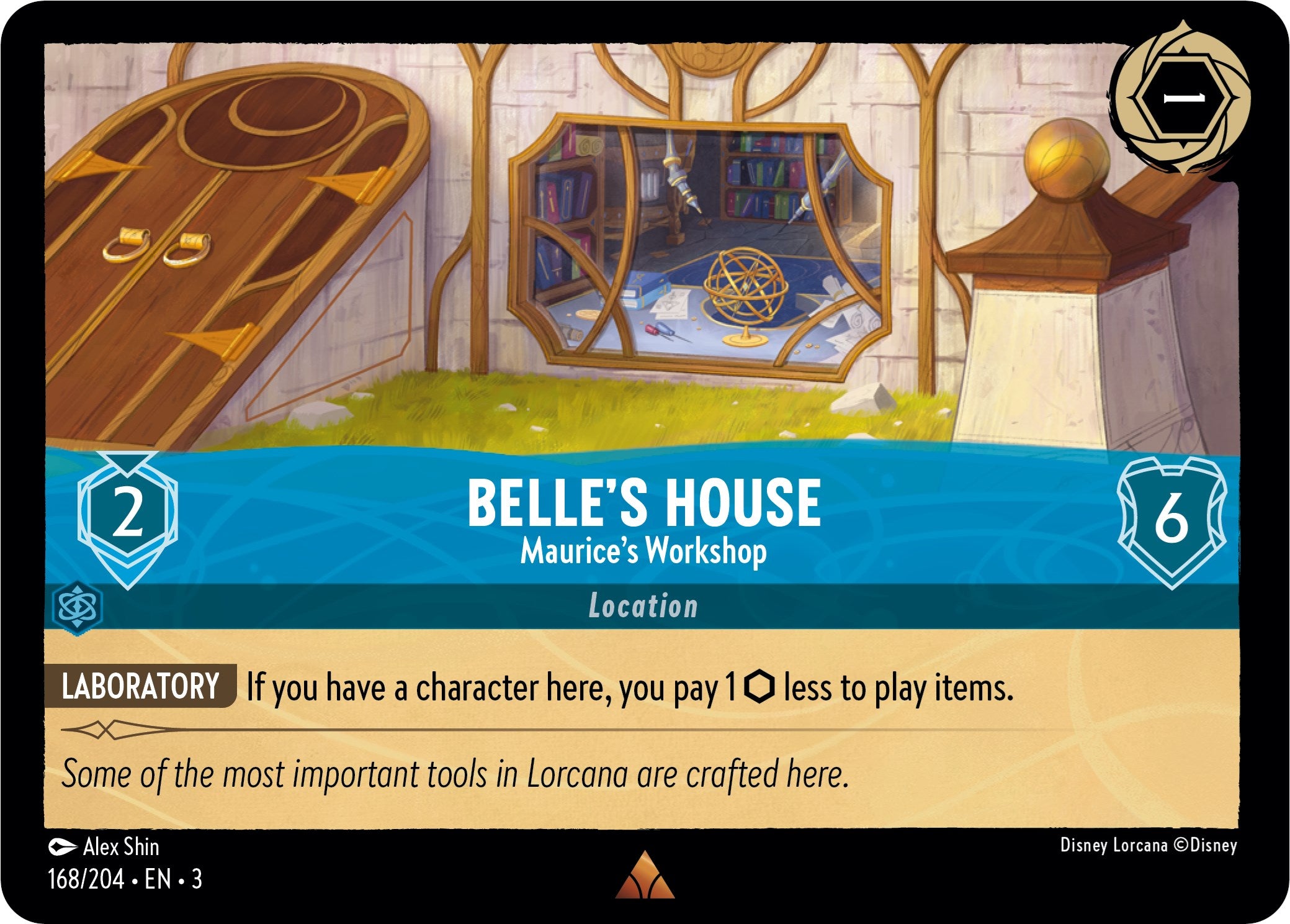 Belle's House - Maurice's Workshop (168/204) [Into the Inklands] | Good Games North
