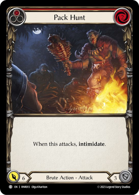Pack Hunt (Red) [RNR013] (Rhinar Hero Deck) | Good Games North