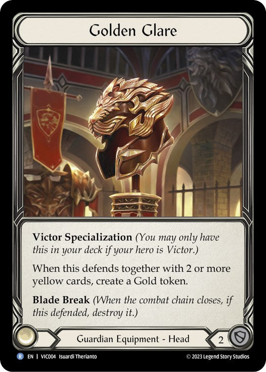Golden Glare [VIC004] (Heavy Hitters Victor Blitz Deck) | Good Games North