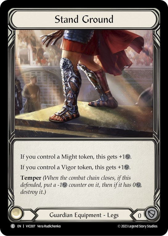 Stand Ground [VIC007] (Heavy Hitters Victor Blitz Deck) | Good Games North