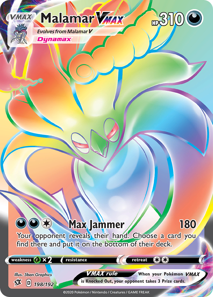 Malamar VMAX (198/192) [Sword & Shield: Rebel Clash] | Good Games North