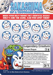 Sakashima of a Thousand Faces [Secret Lair Drop Series] | Good Games North