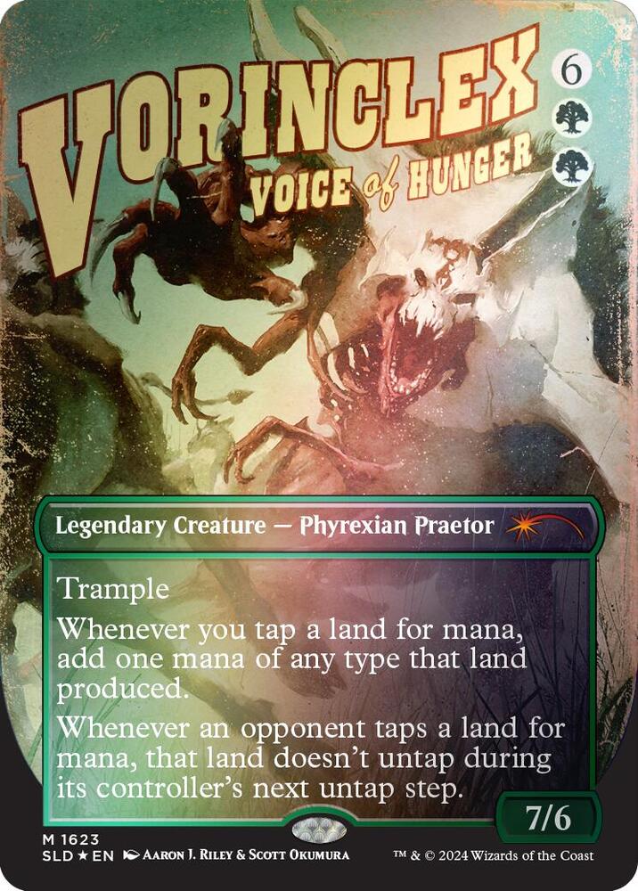 Vorinclex Voice of Hunger Rainbow Foil (Secret Lair Drop Series)  - Foil | Good Games North
