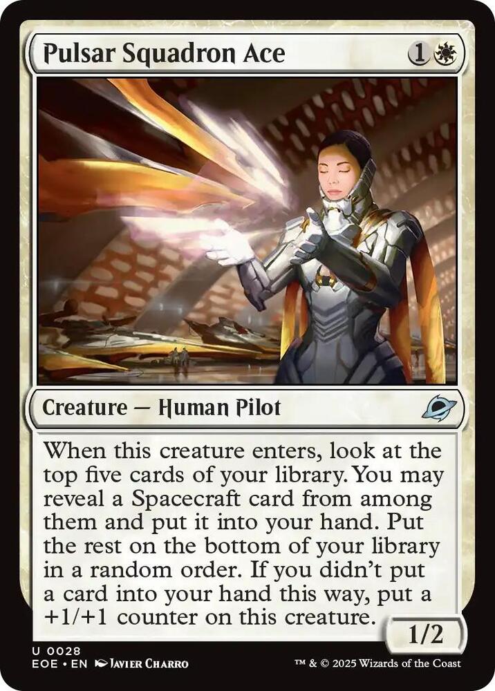 Pulsar Squadron Ace (Edge of Eternities)  - Foil | Good Games North