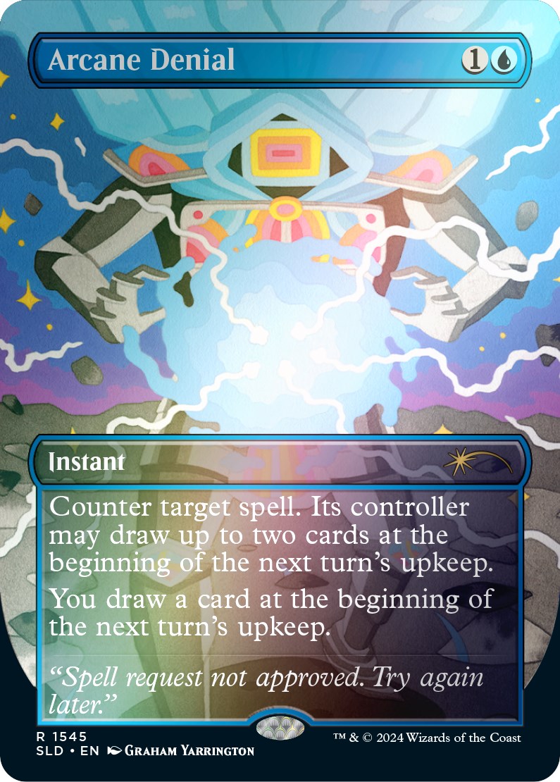 Arcane Denial (Rainbow Foil) [Secret Lair Drop Series] | Good Games North