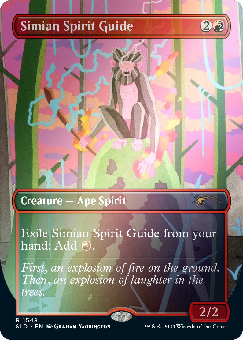 Simian Spirit Guide (Rainbow Foil) [Secret Lair Drop Series] | Good Games North