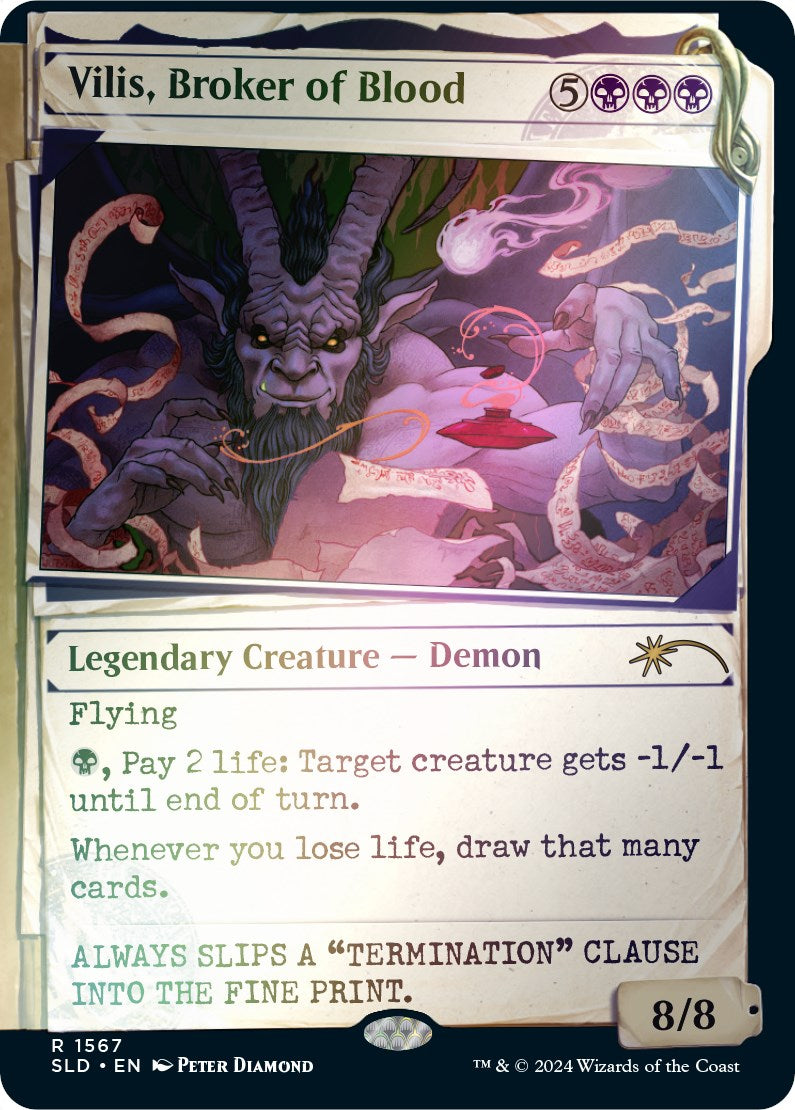 Vilis, Broker of Blood (Rainbow Foil) [Secret Lair Drop Series] | Good Games North