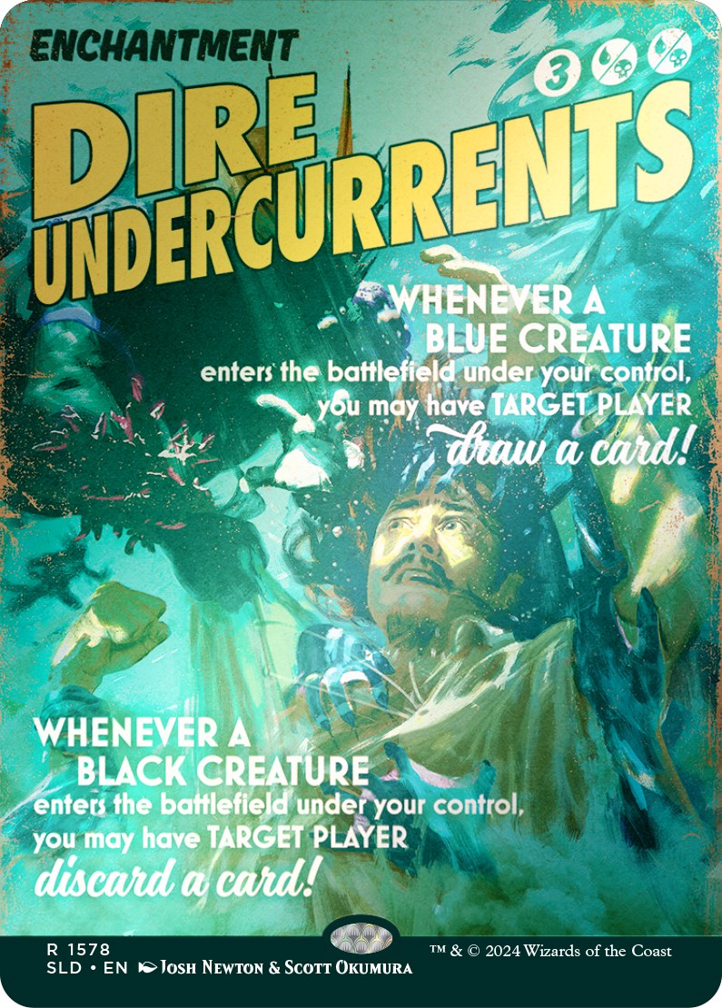 Dire Undercurrents (Rainbow Foil) [Secret Lair Drop Series] | Good Games North