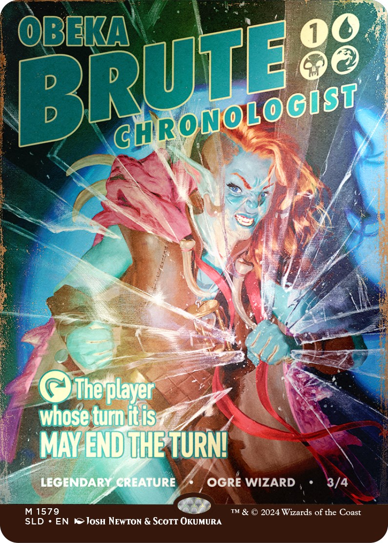 Obeka, Brute Chronologist (Rainbow Foil) [Secret Lair Drop Series] | Good Games North