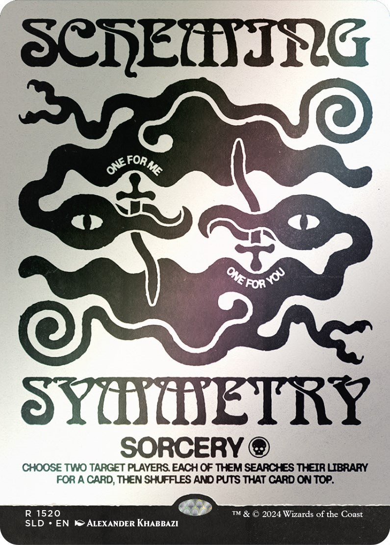 Scheming Symmetry (Rainbow Foil) [Secret Lair Drop Series] | Good Games North