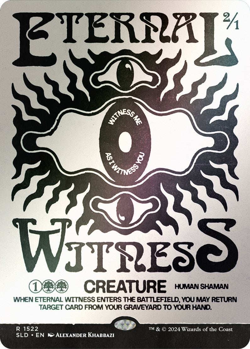 Eternal Witness (1522) (Rainbow Foil) [Secret Lair Drop Series] | Good Games North