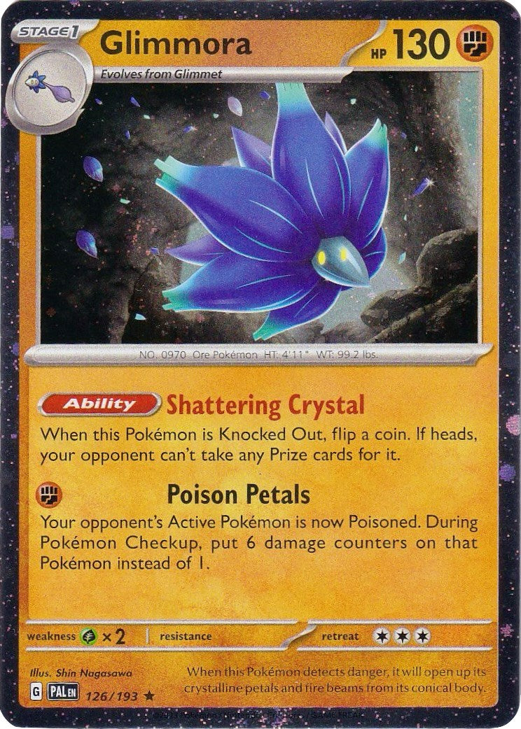 Glimmora (126/193) (Cosmos Holo) [Scarlet & Violet: Paldea Evolved] | Good Games North