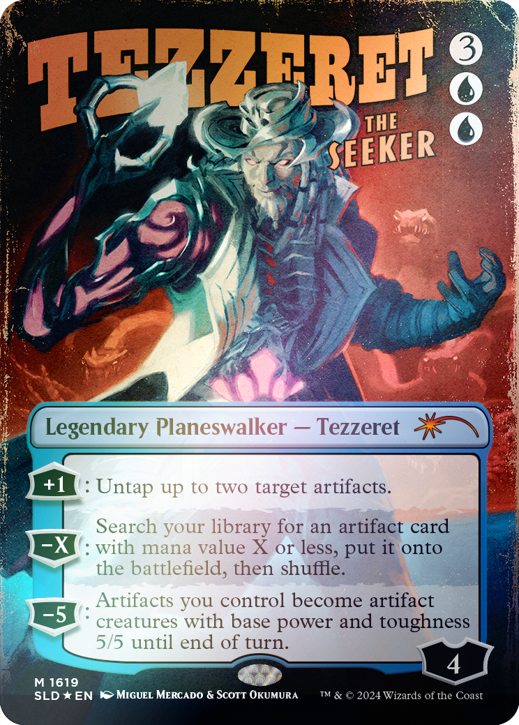 Tezzeret the Seeker (1619) (Rainbow Foil) [Secret Lair Drop Series] | Good Games North