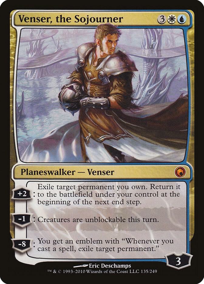 Venser, the Sojourner 135/249 (Scars of Mirrodin)  | Good Games North