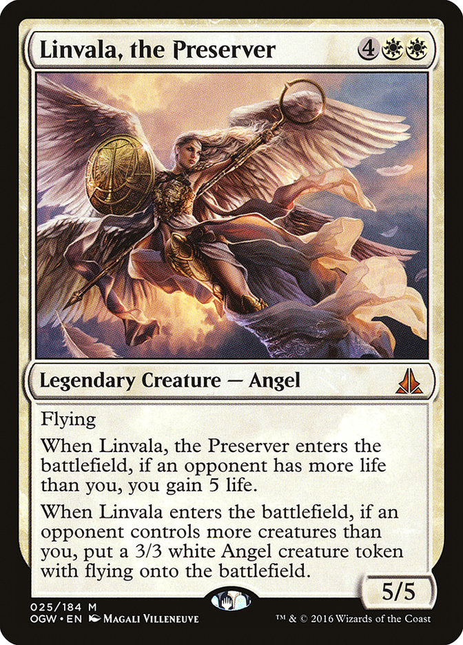 Linvala, the Preserver 25 (Oath of the Gatewatch)  - Foil | Good Games North