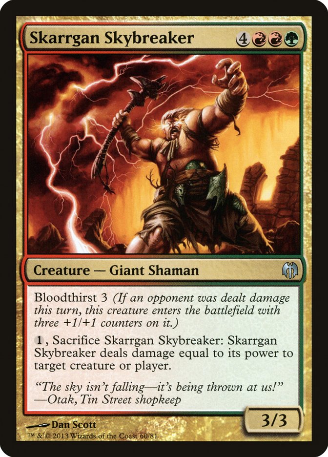 Skarrgan Skybreaker [Duel Decks: Heroes vs. Monsters] | Good Games North