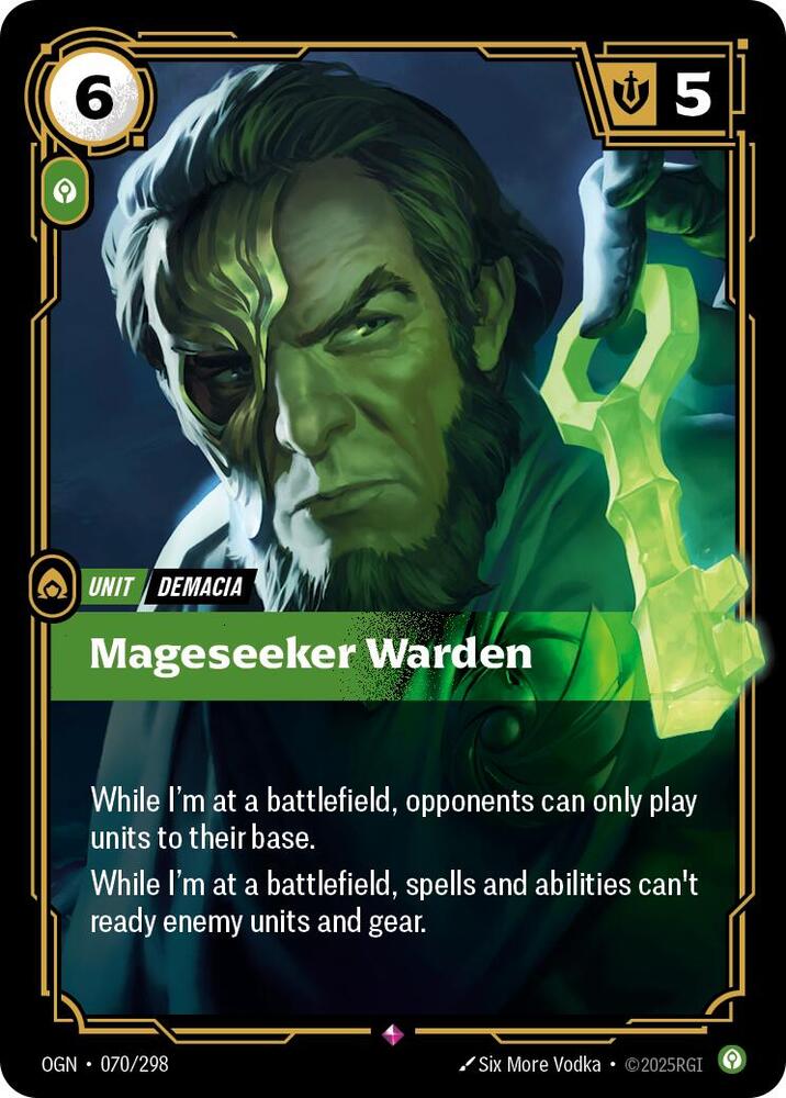 Mageseeker Warden (Origins)  - Foil | Good Games North