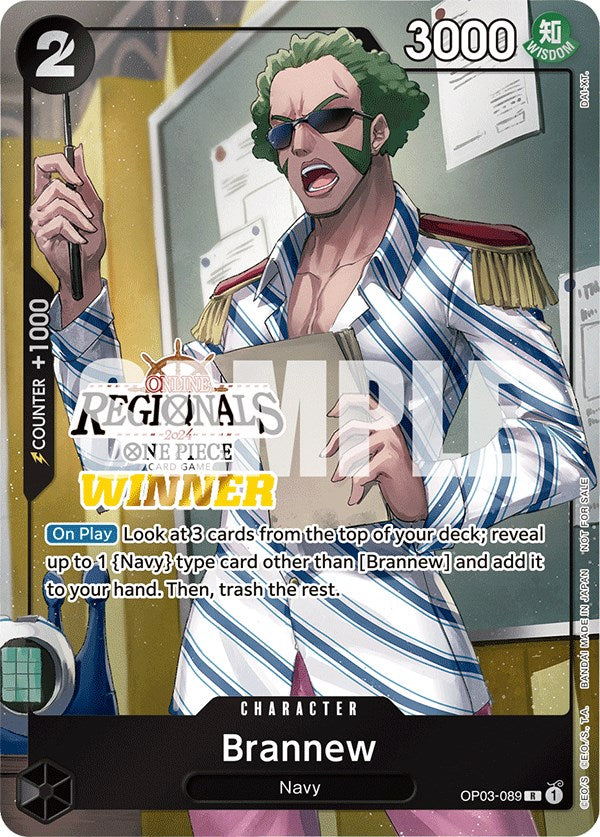 Brannew (Online Regional 2024) [Winner] [One Piece Promotion Cards] | Good Games North